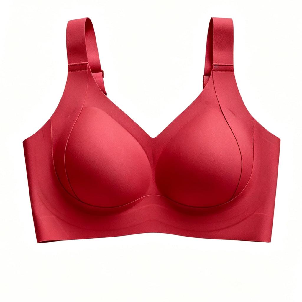 Seamless Wire‑Free Minimizer Bra | W‑Shape Soft Support for Full Bust, Side Fat Control & Invisible Under Clothes #2305
