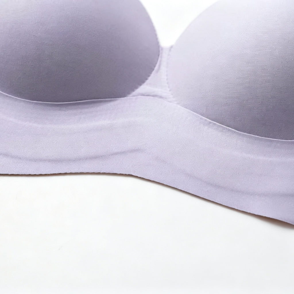 Seamless Wire‑Free Minimizer Bra | W‑Shape Soft Support for Full Bust, Side Fat Control & Invisible Under Clothes #2305
