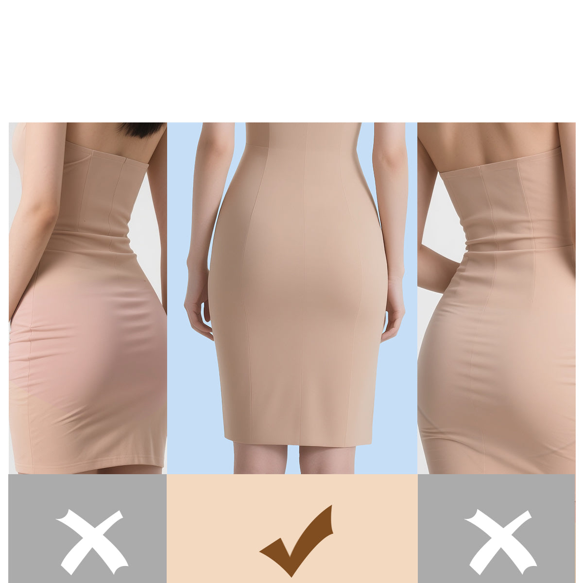 Plus‑Size High‑Waist Seamless Shapewear Shorts | Anti‑Roll Waistband, 100,000 Breathable Holes & Butt Lifting #N2456