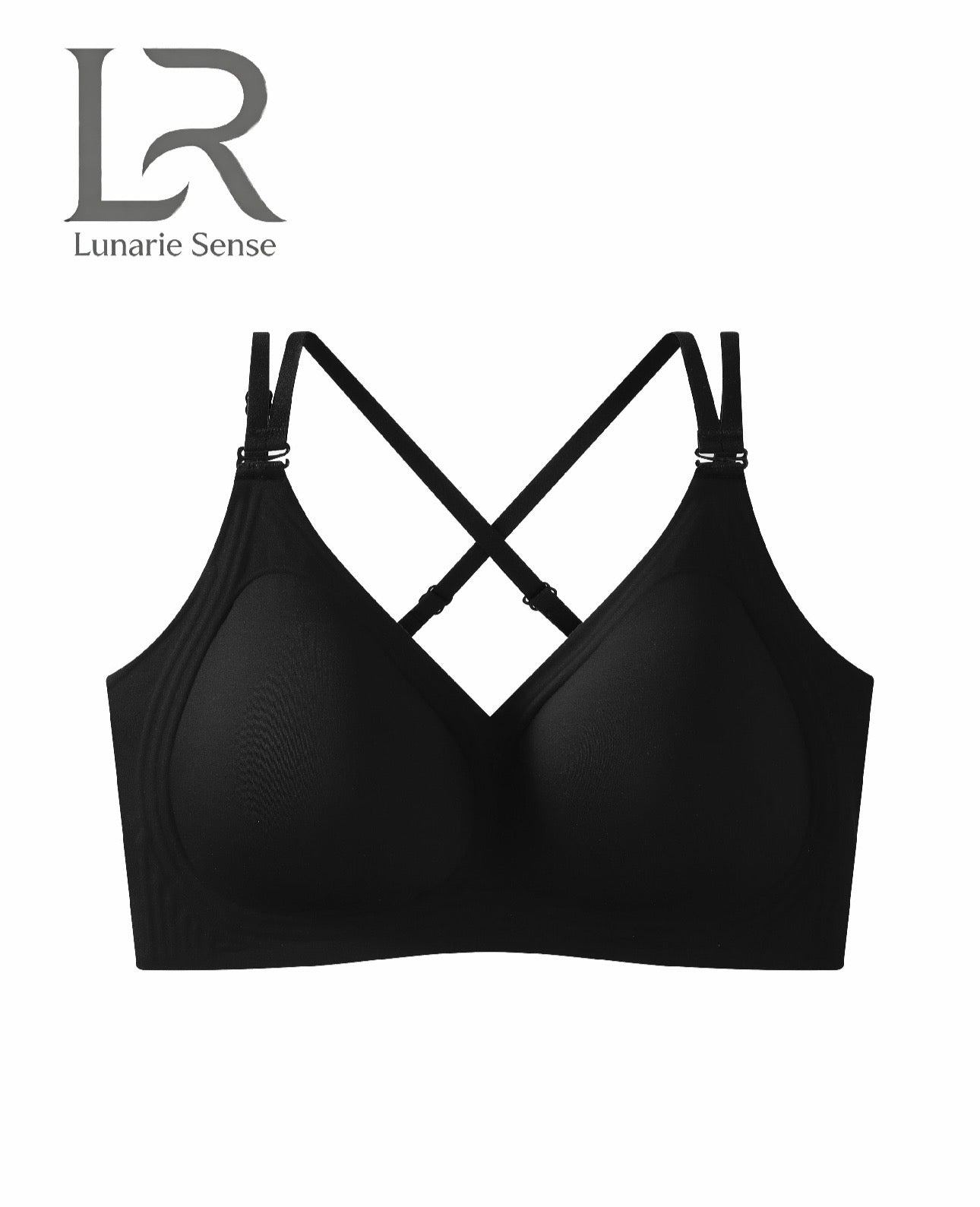 Lunarie Sense Open Back Bra | Wireless Everyday & Sports Bra