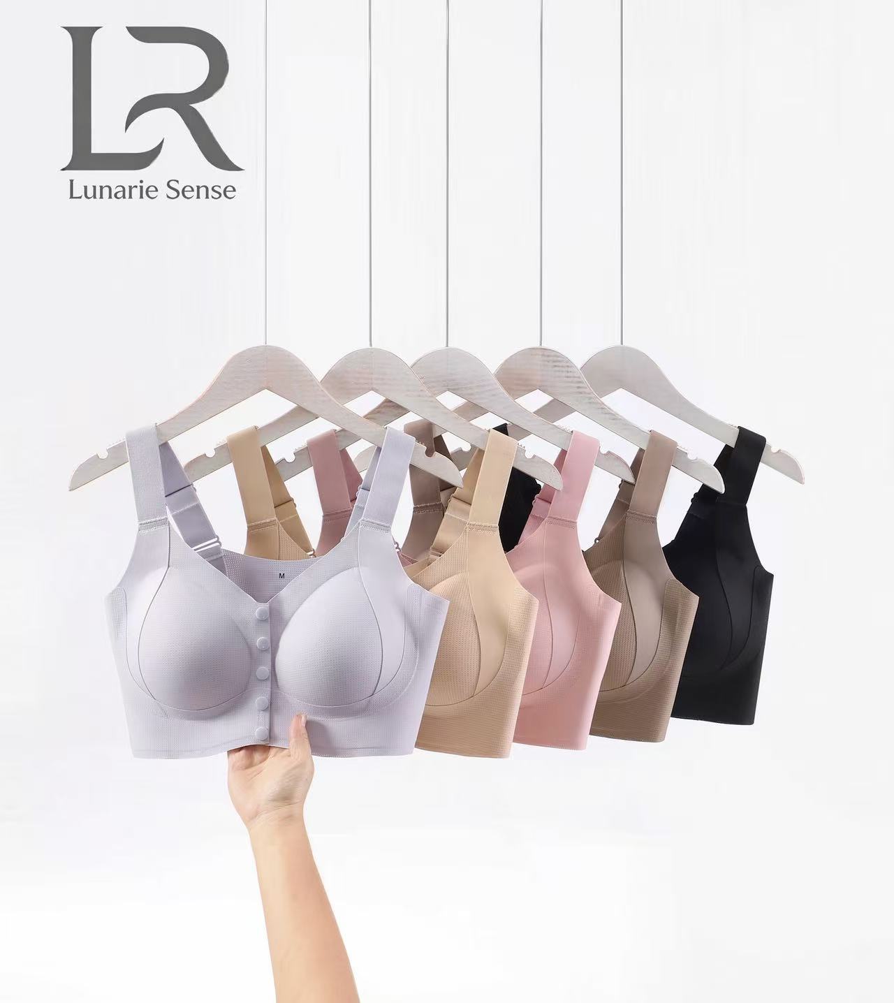 High‑Coverage Breathable Anti‑Sagging Lifting Bra | Full Bust Support, High Side Panel & Wide Comfort Straps #2565